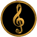 Golden Music Symbol